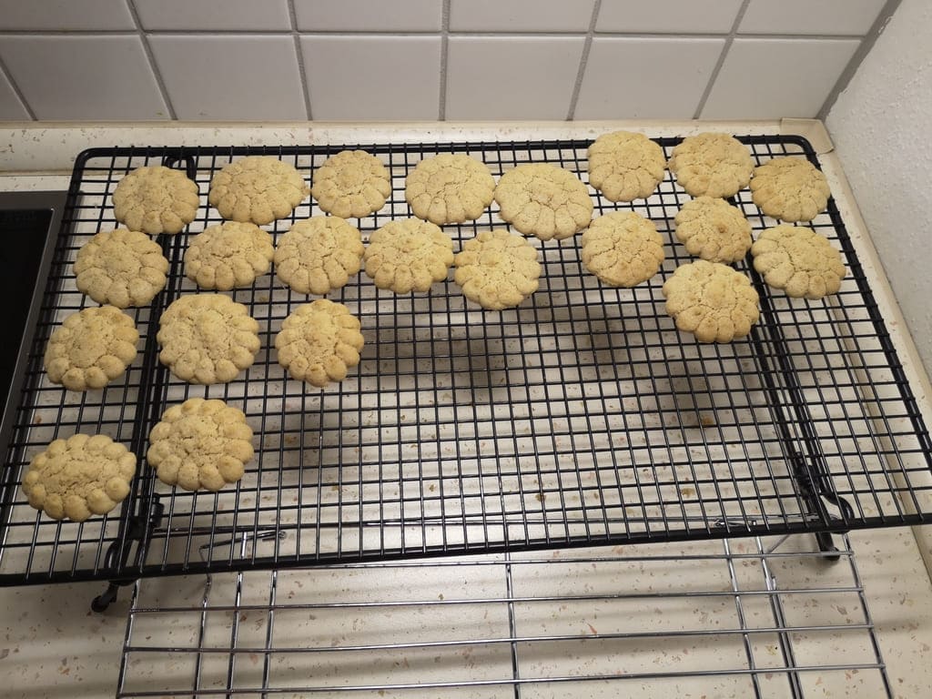 Zimtplätzchen aus der Plätzchenpresse von Pampered Chef - Myfoodstory