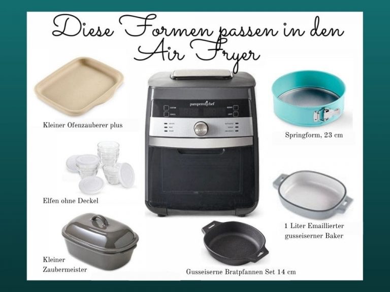 Deluxe Air Fryer von Pampered Chef® Myfoodstory kochen & backen mit