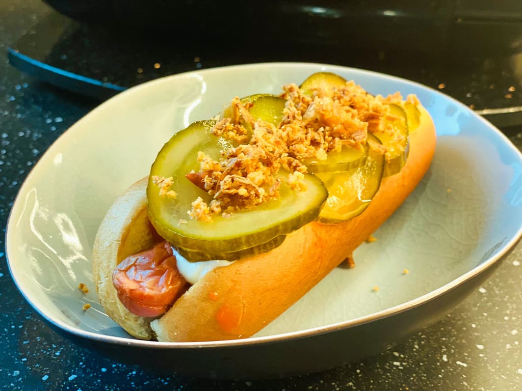 Hot Dogs Rezept für den Deluxe Air Fryer