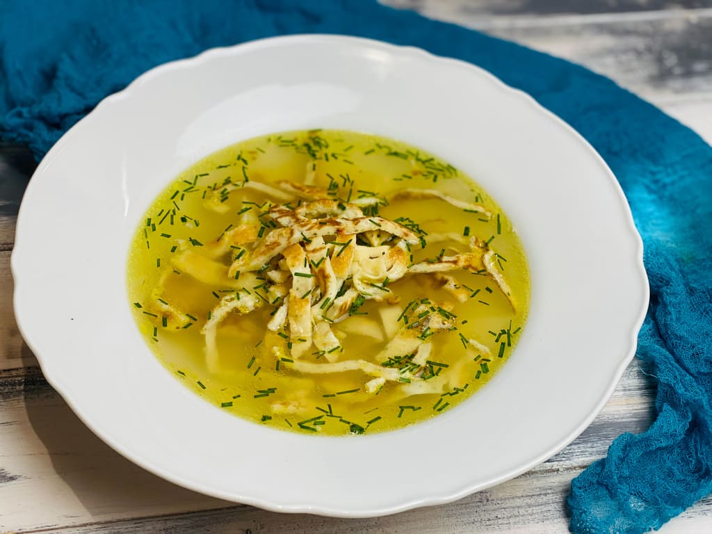 Frittatensuppe / Flädlesuppe