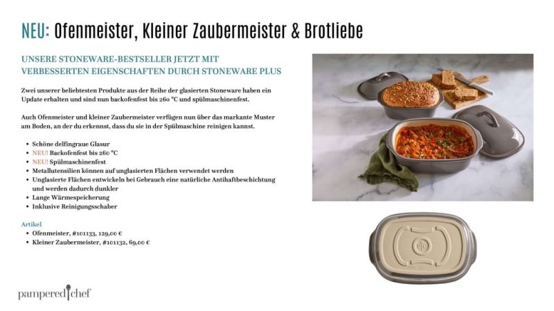 Neues bei Pampered Chef Neue Produkte Herbst 2023 page 0007