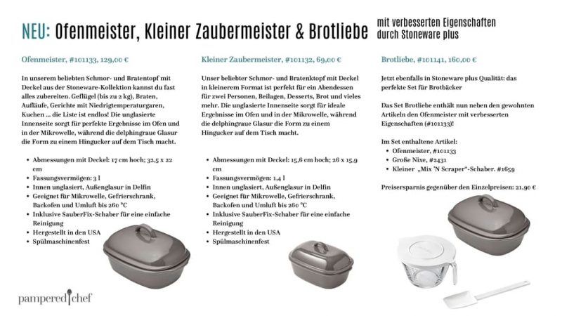 Neues bei Pampered Chef Neue Produkte Herbst 2023 page 0008