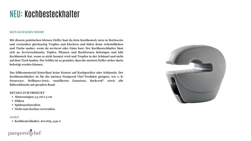 Neues bei Pampered Chef Neue Produkte Herbst 2023 page 0011