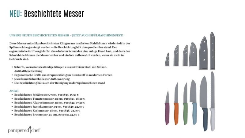 Neues bei Pampered Chef Neue Produkte Herbst 2023 page 0012