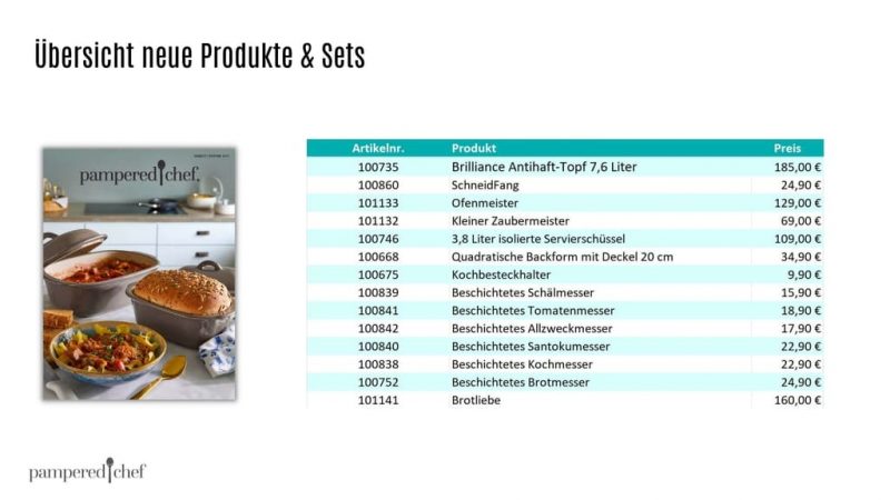Neues bei Pampered Chef Neue Produkte Herbst 2023 page 0015
