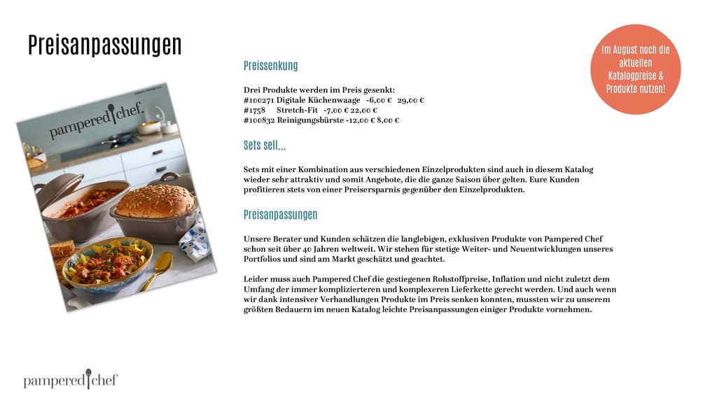 Neues bei Pampered Chef Neue Produkte Herbst 2023 page 0018