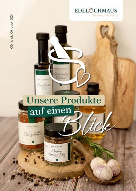 Edelschmaus Produktkatalog Oktober 2024
