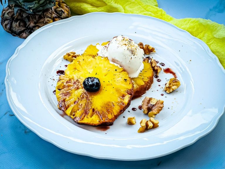 Karamellisierte Ananas aus dem Air Fryer - Myfoodstory - kochen ...