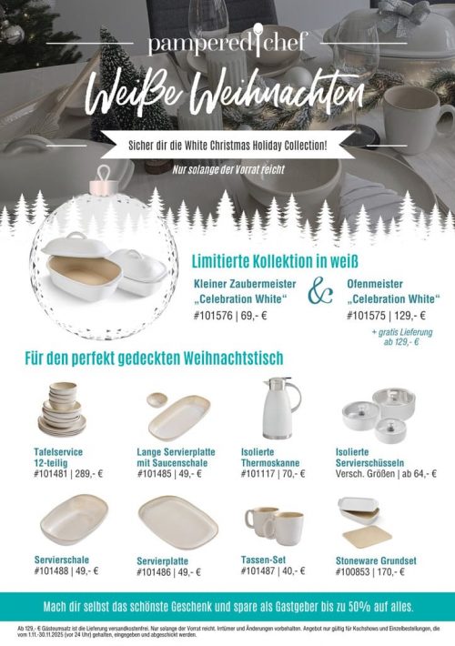 112025 Flyer Tableware Weiße Weihnachten DEAT RE 311025