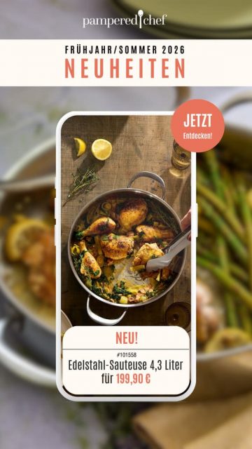 032026 Grafiken neue Produkte Edelstahl Sauteuse 101558 DEAT RE280226