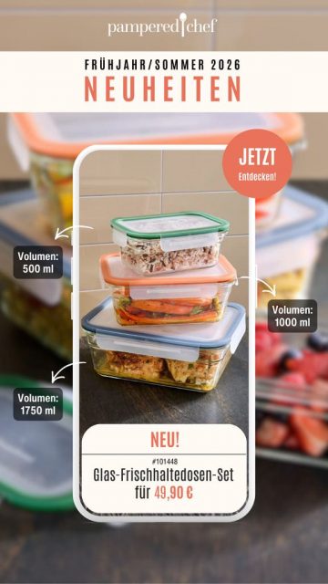 032026 Grafiken neue Produkte Glas Frischhaltedosen Set 101448 DEAT RE280226